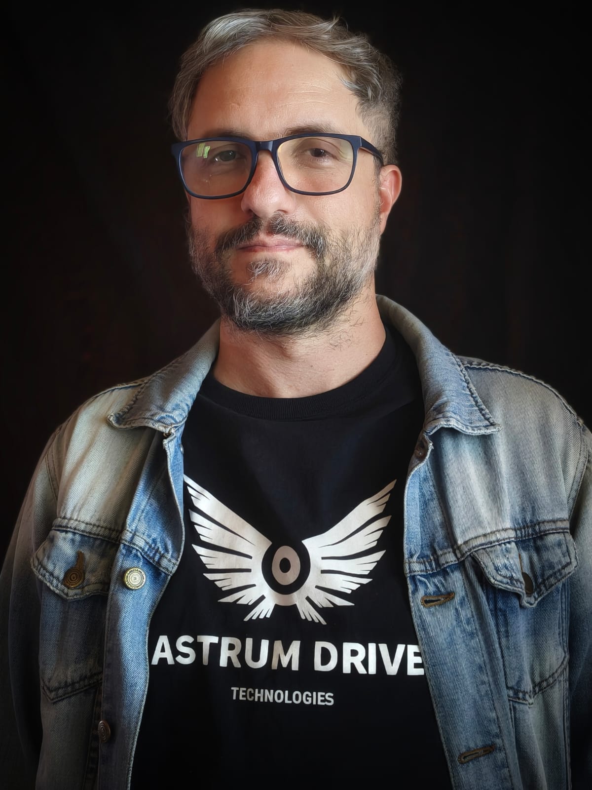 Studio portrait of Nelson E. Bolivar